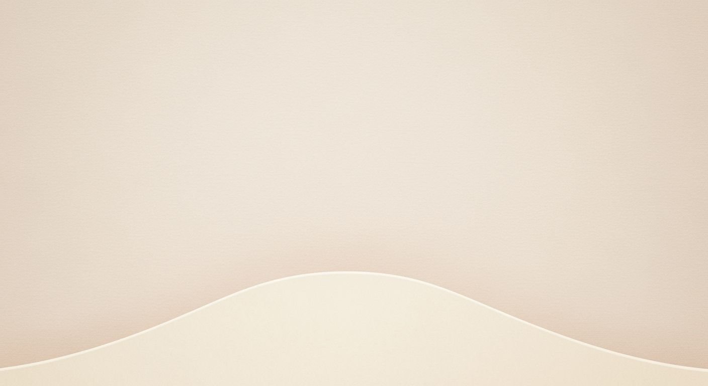 Beige background with a wavy design Background Image