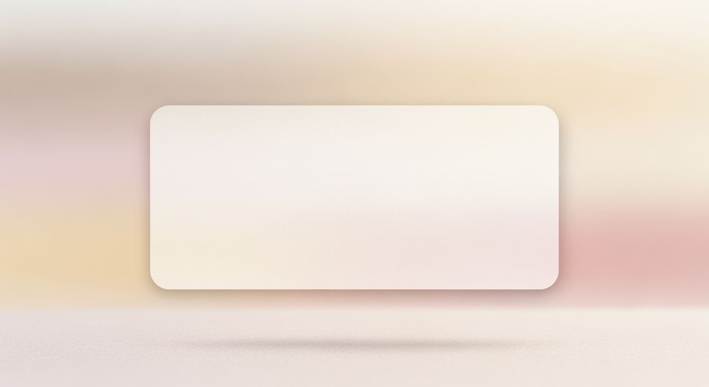 Blank white card on a blurred background Background Image