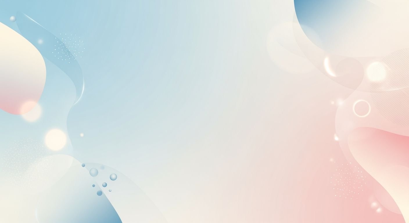 Blue and pink abstract background with bubbles Background Image