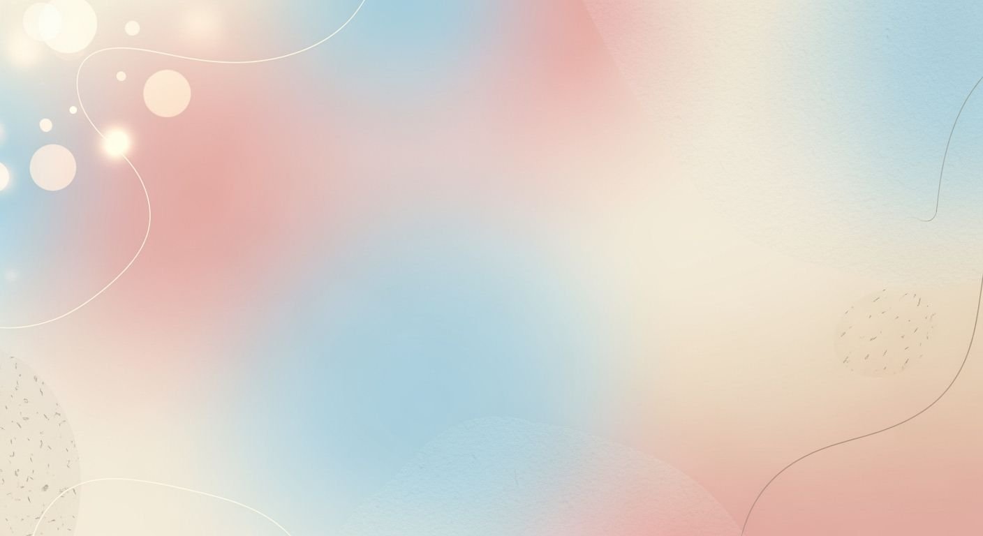 Blue and pink abstract background with circles Background Image