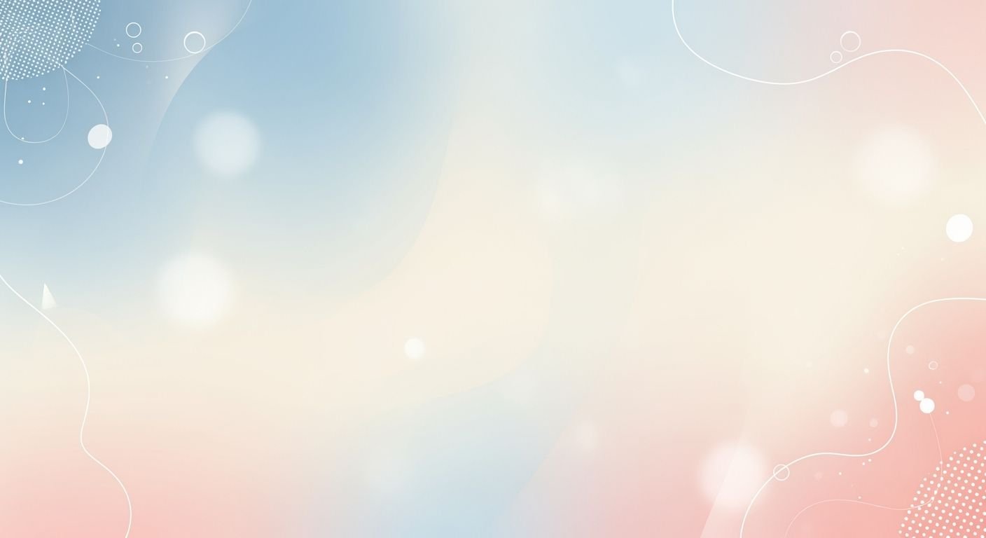 Blue and pink abstract background with circles and dots Background Image