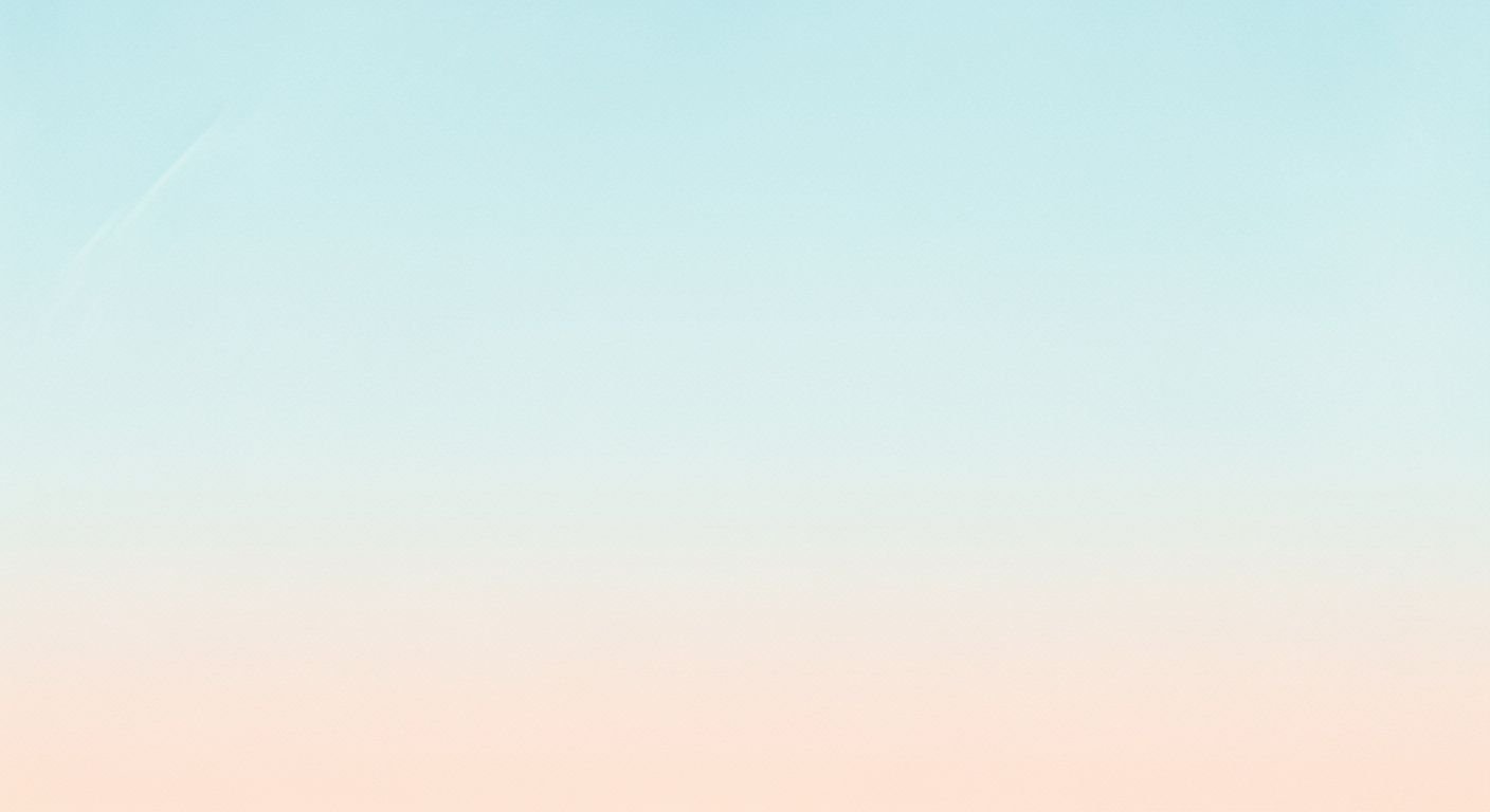 Blue and pink background with a white border Background Image
