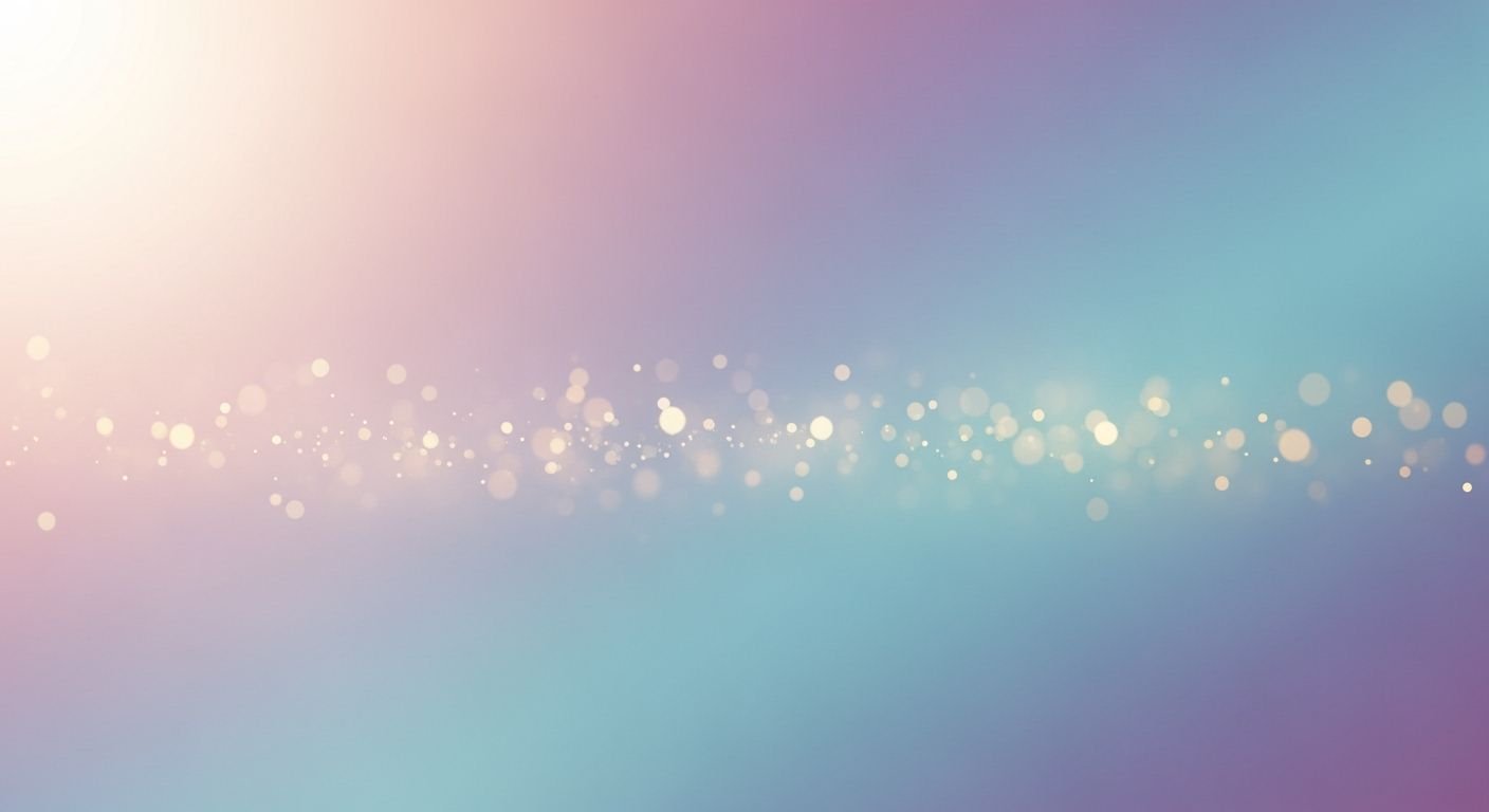 Blue and pink background with bokeh lights Background Image