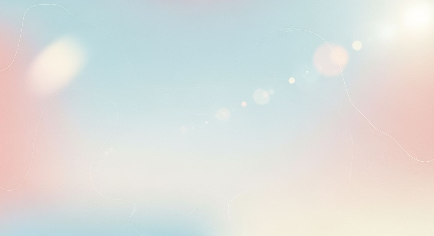 Blue and pink background with bokeh lights Background Image