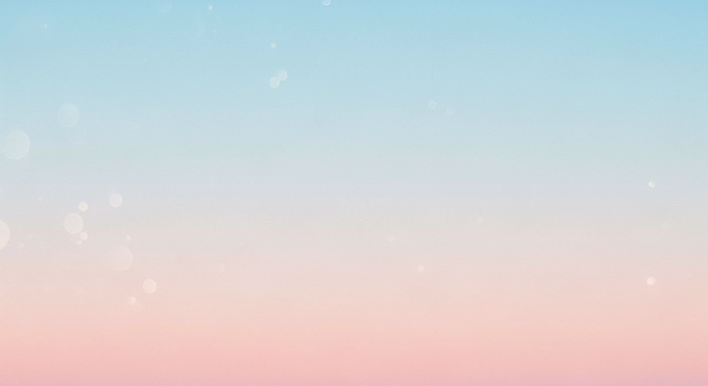 Blue and pink background with bokeh lights Background Image