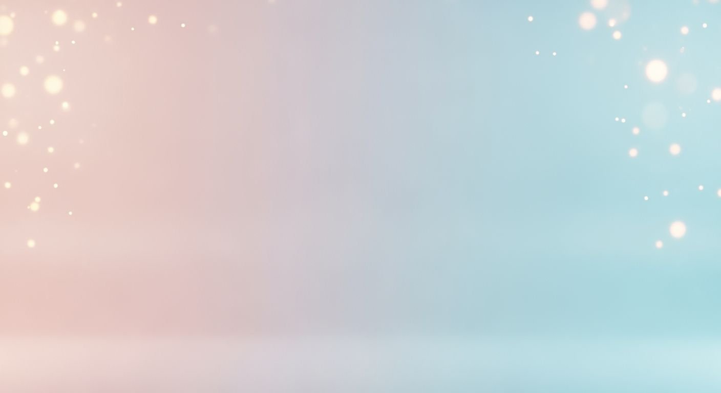 Blue and pink background with bokeh lights Background Image
