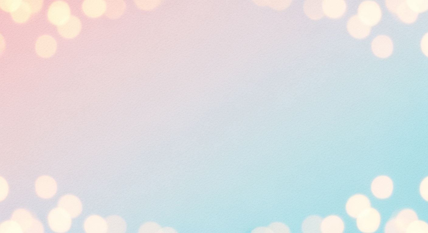 Blue and pink background with bokeh lights Background Image