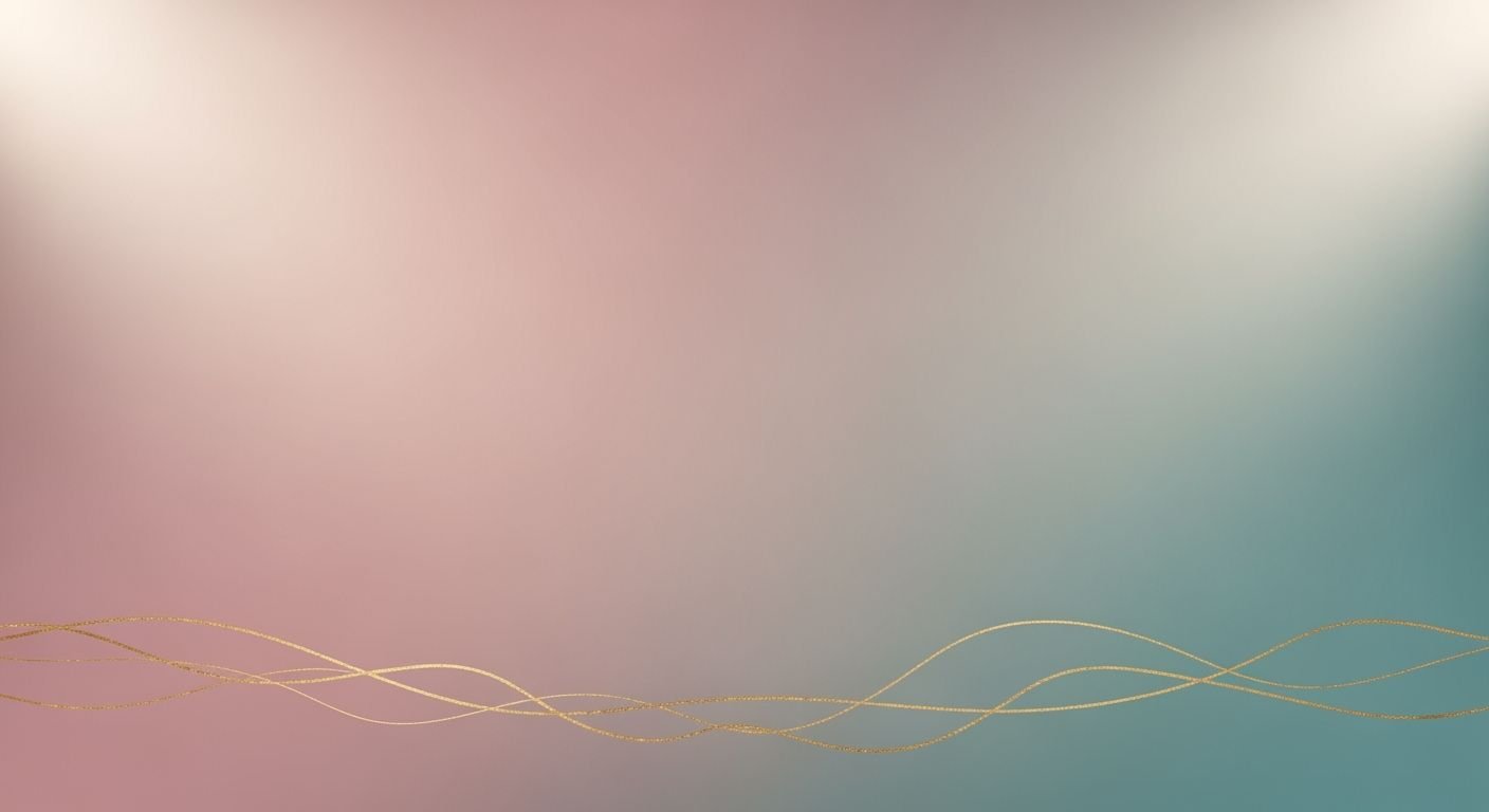 Blurry background with a gold line in the middle Background Image