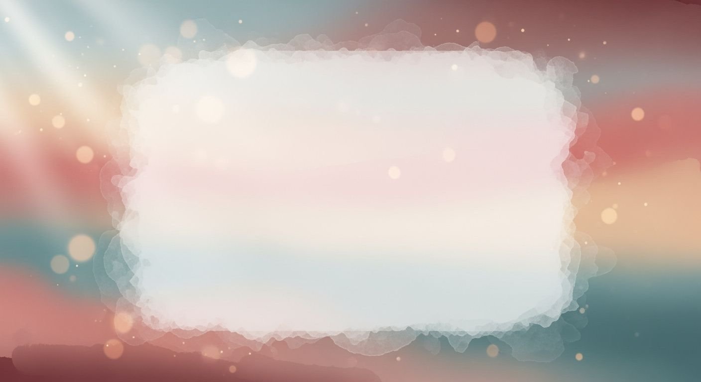 Blurry background with a white frame on it Background Image
