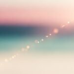 Blurry image of a beach with lights on it Background Image