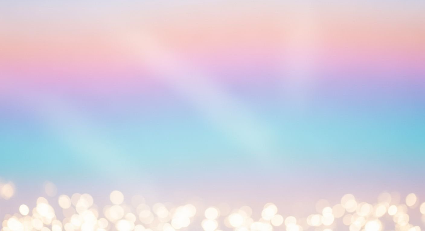 Blurry image of a beach with lights on it Background Image