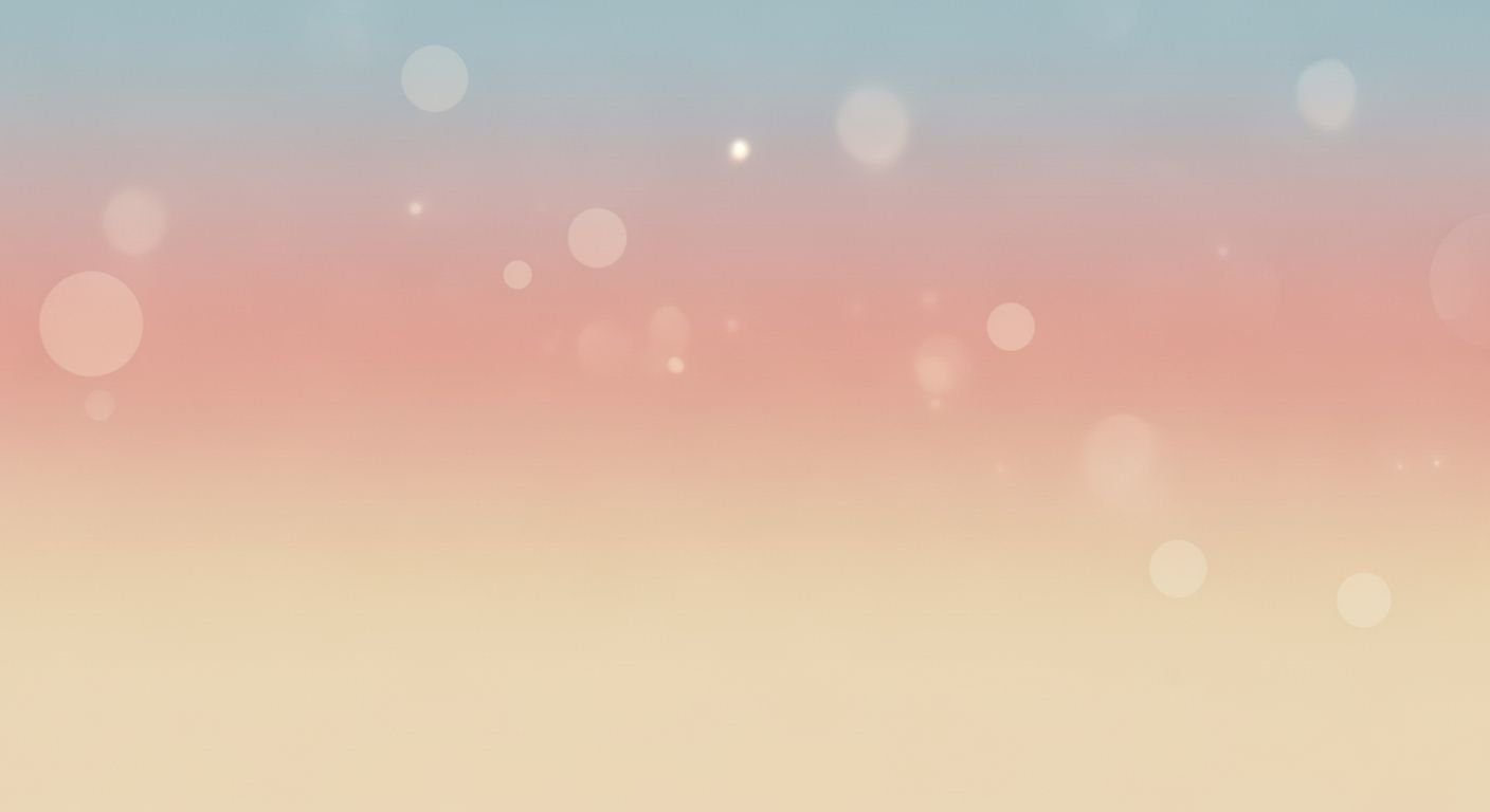 Blurry image of a beach with bokeh lights Background Image
