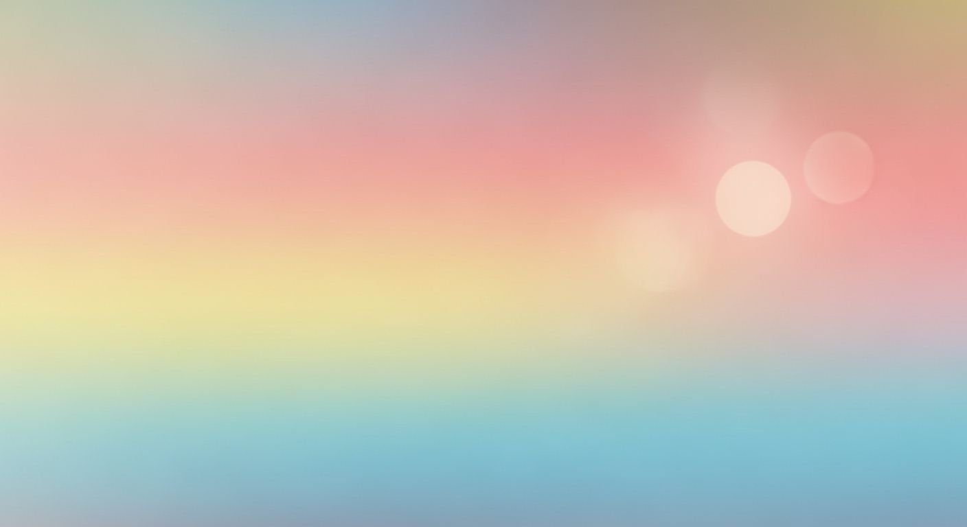 Blurry image of a beach with a sunset in the background Background Image