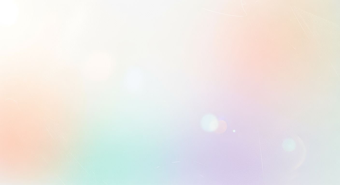 Blurry image of a light blue and pink background Background Image