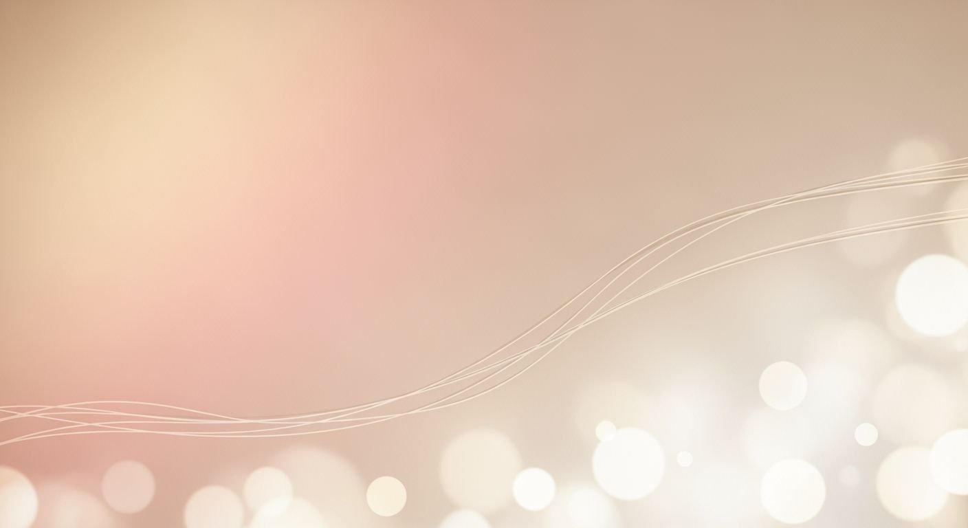 Blurry image of a light pink and beige background Background Image