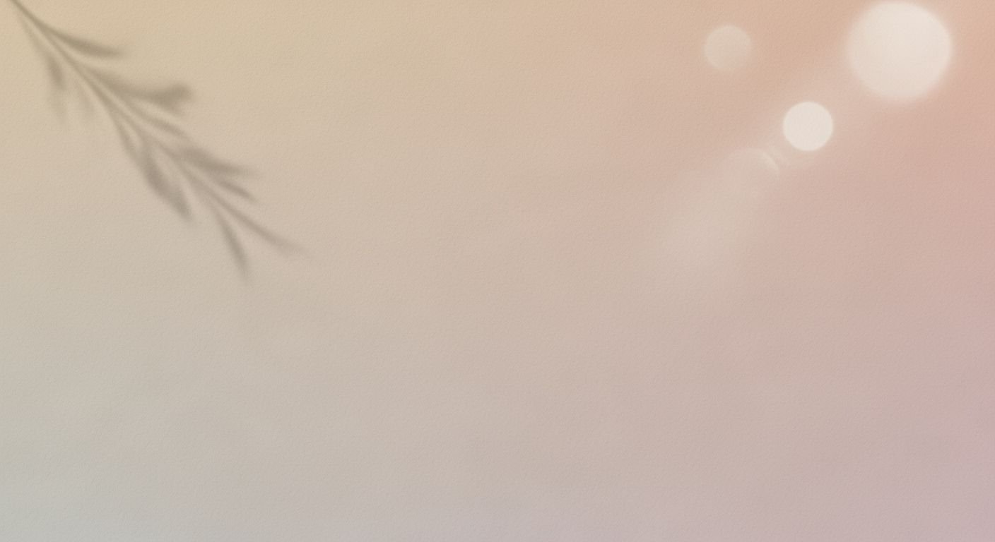 Blurry image of a plant in the middle of a field Background Image