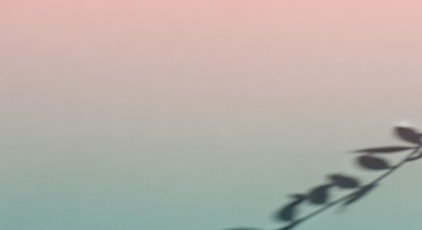 Blurry image of a plant with leaves on it Background Image
