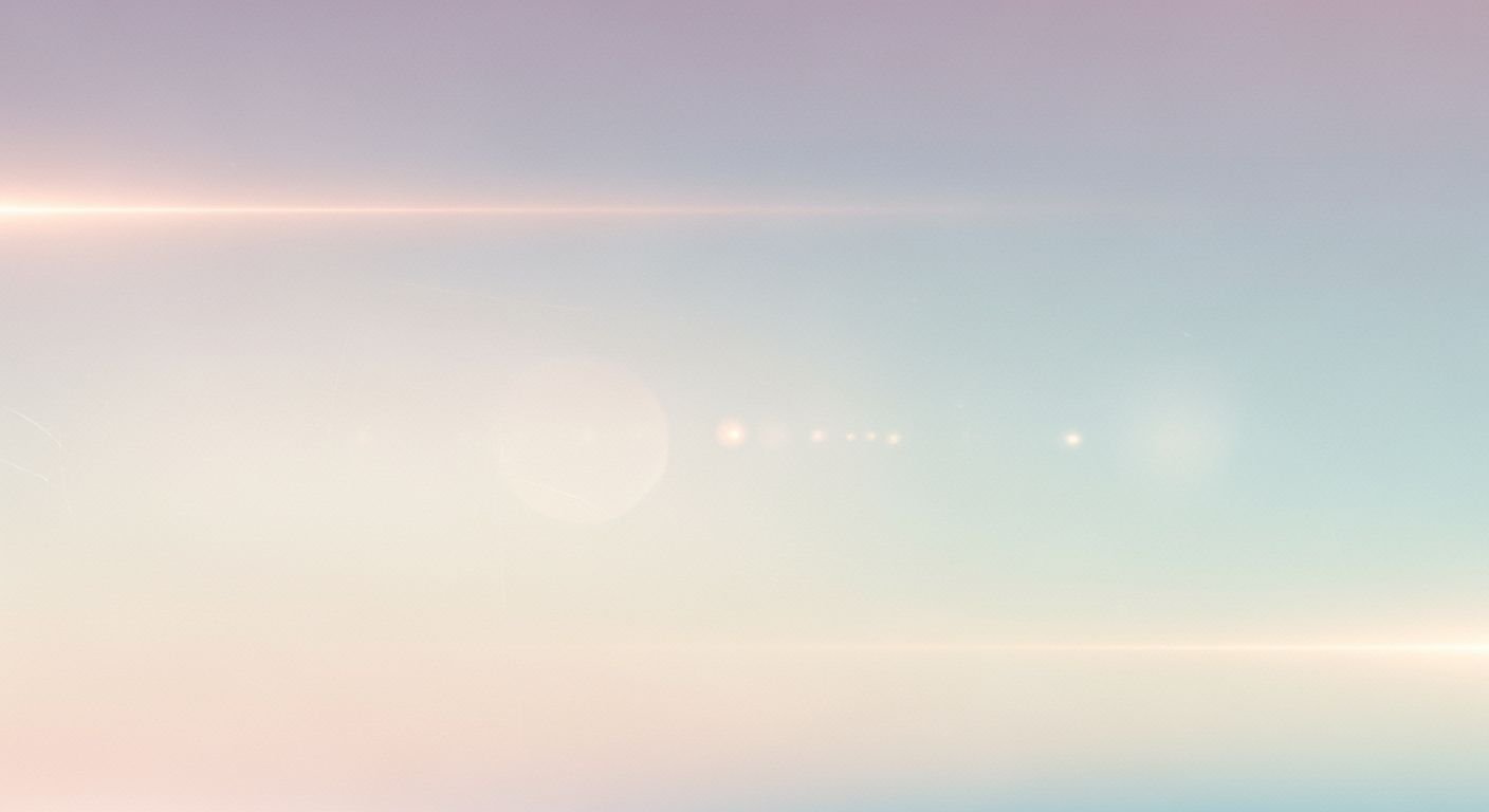 Blurry image of a sunset over the ocean Background Image