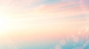Blurry image of a sunset over a body of water Background Image