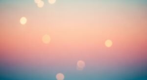 Blurry image of a sunset with bokeh lights Background Image