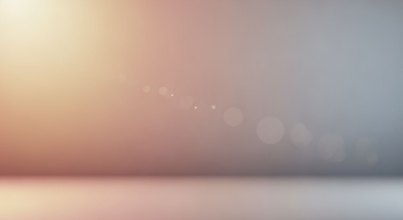 Blurry image of a table with a light on it Background Image