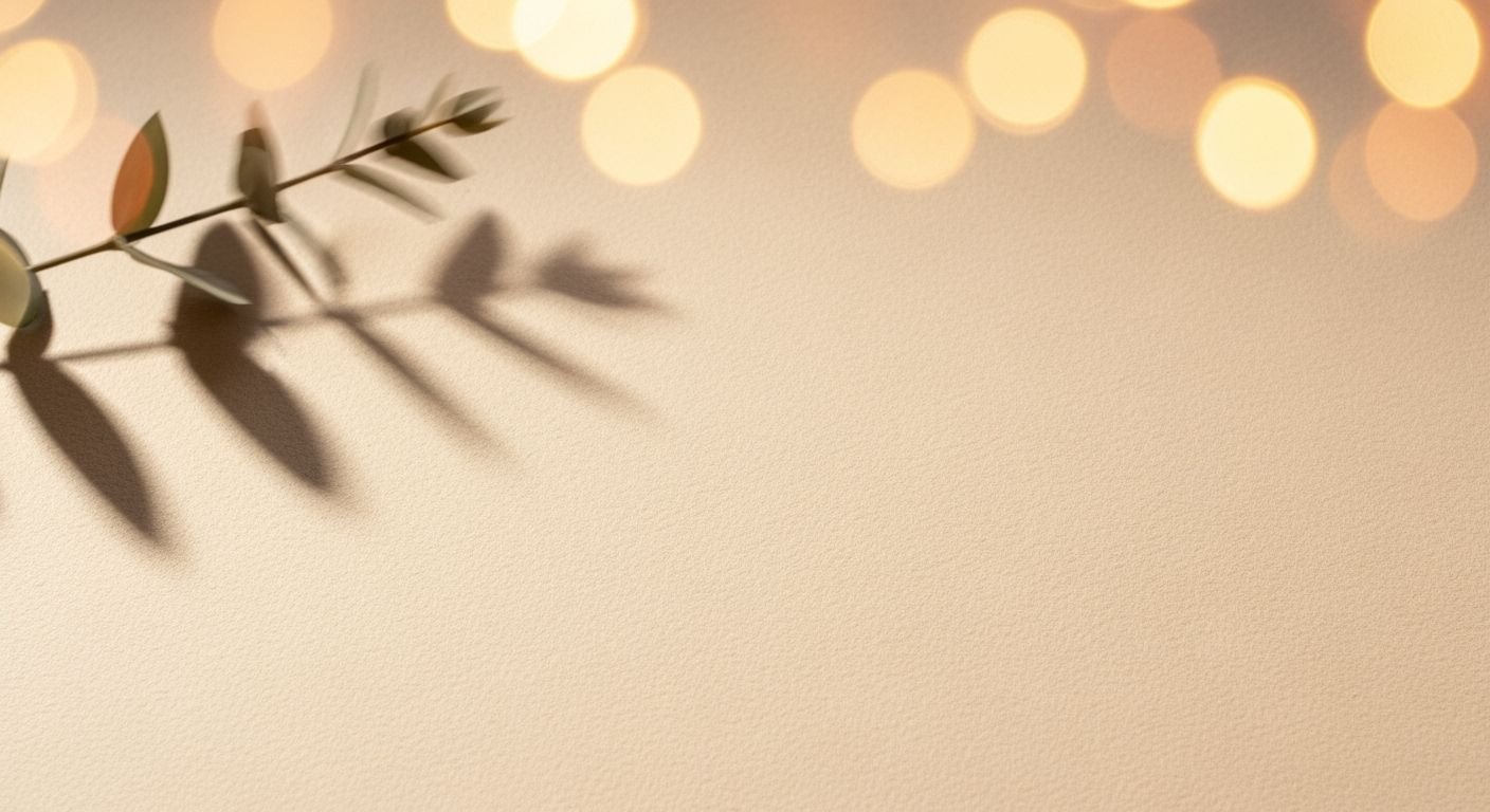 Branch of a tree casts a shadow on a wall Background Image
