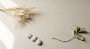 Bunch of white eggs sitting on top of a wooden table Background Image