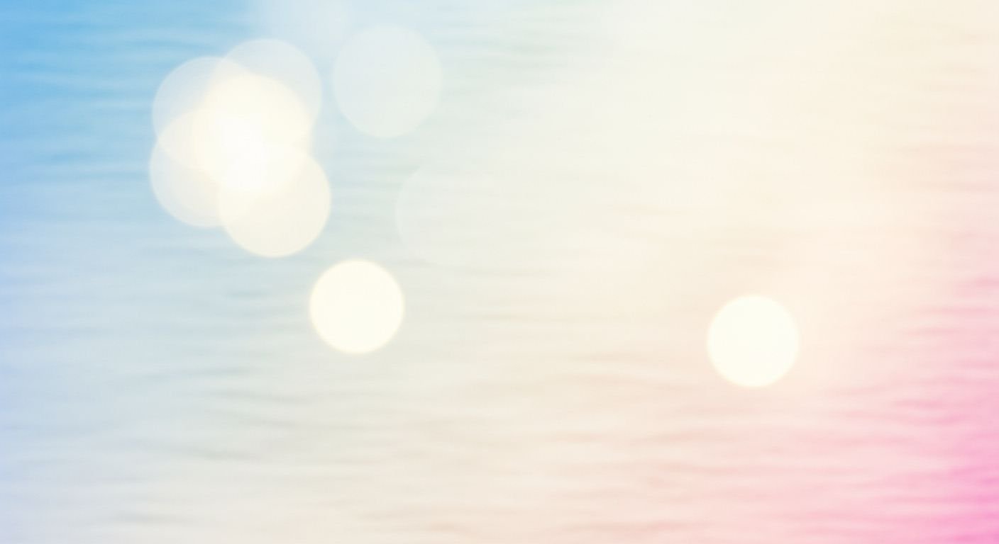 Close up of a body of water with bokeh lights Background Image