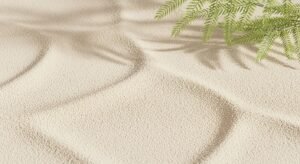Close up of a plant in the sand Background Image