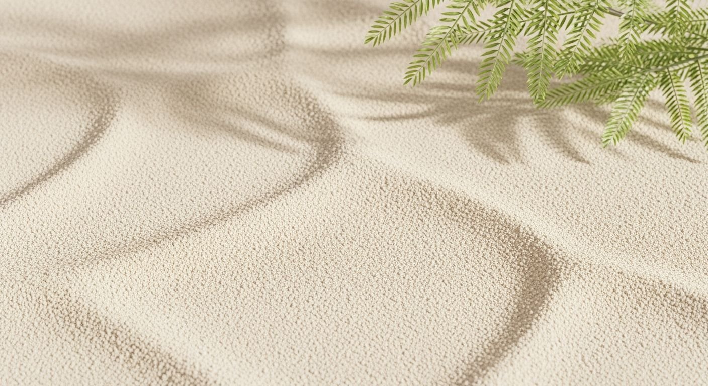 Close up of a plant in the sand Background Image