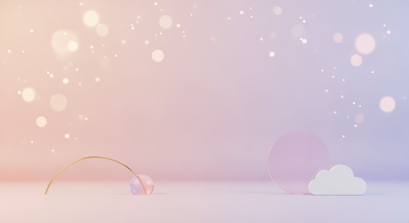 Cloud and a cloud on a pink and purple background Background Image