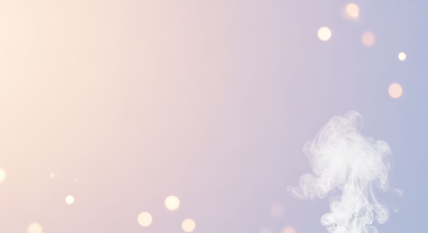 Cloud of smoke on a blue and pink background Background Image