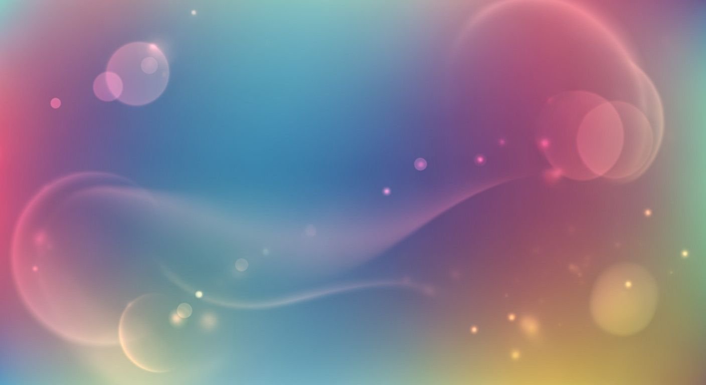 Colorful background with bubbles and bubbles on it Background Image