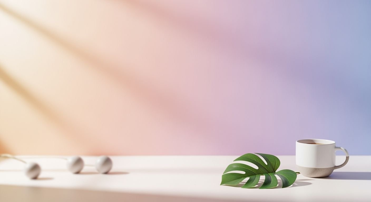 Cup of coffee sitting on top of a white table Background Image