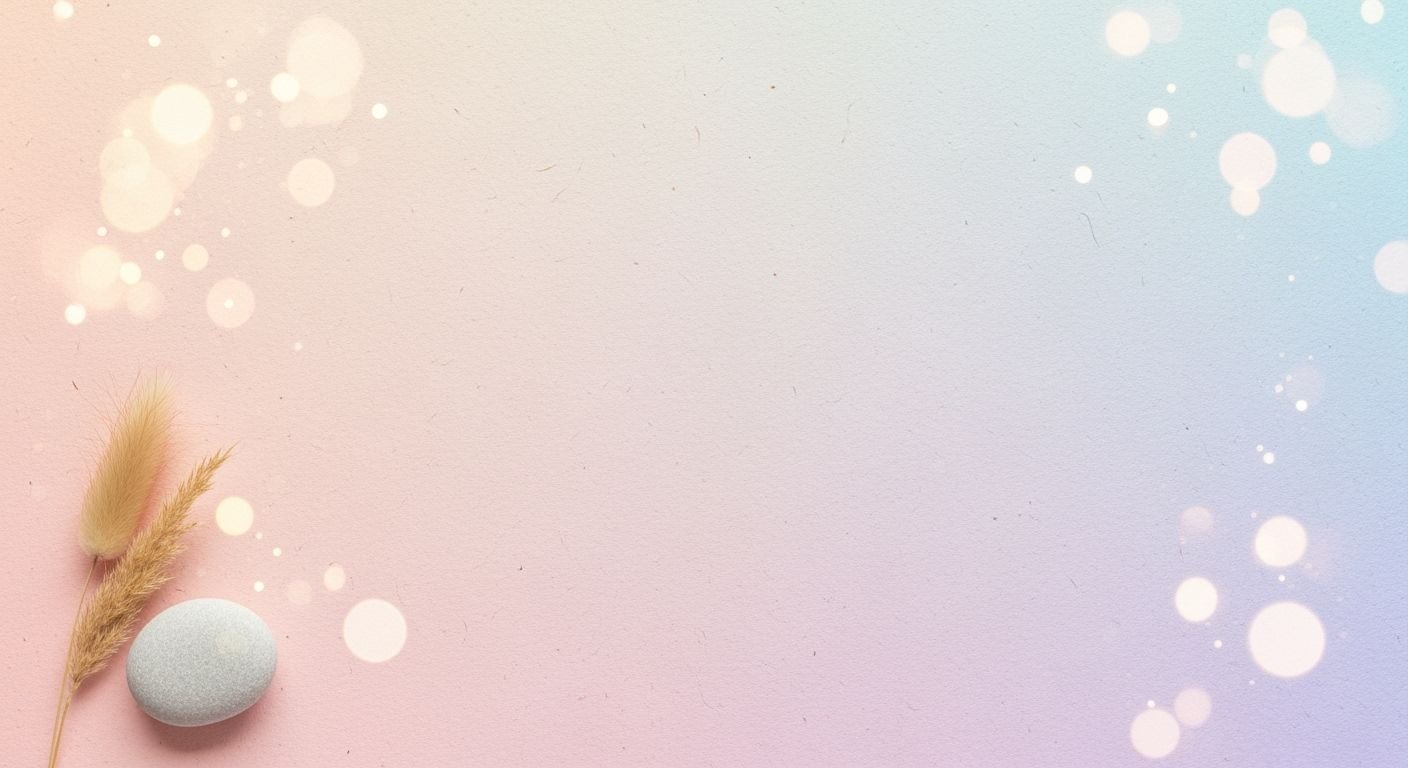 Easter egg and a feather on a pink and blue background Background Image