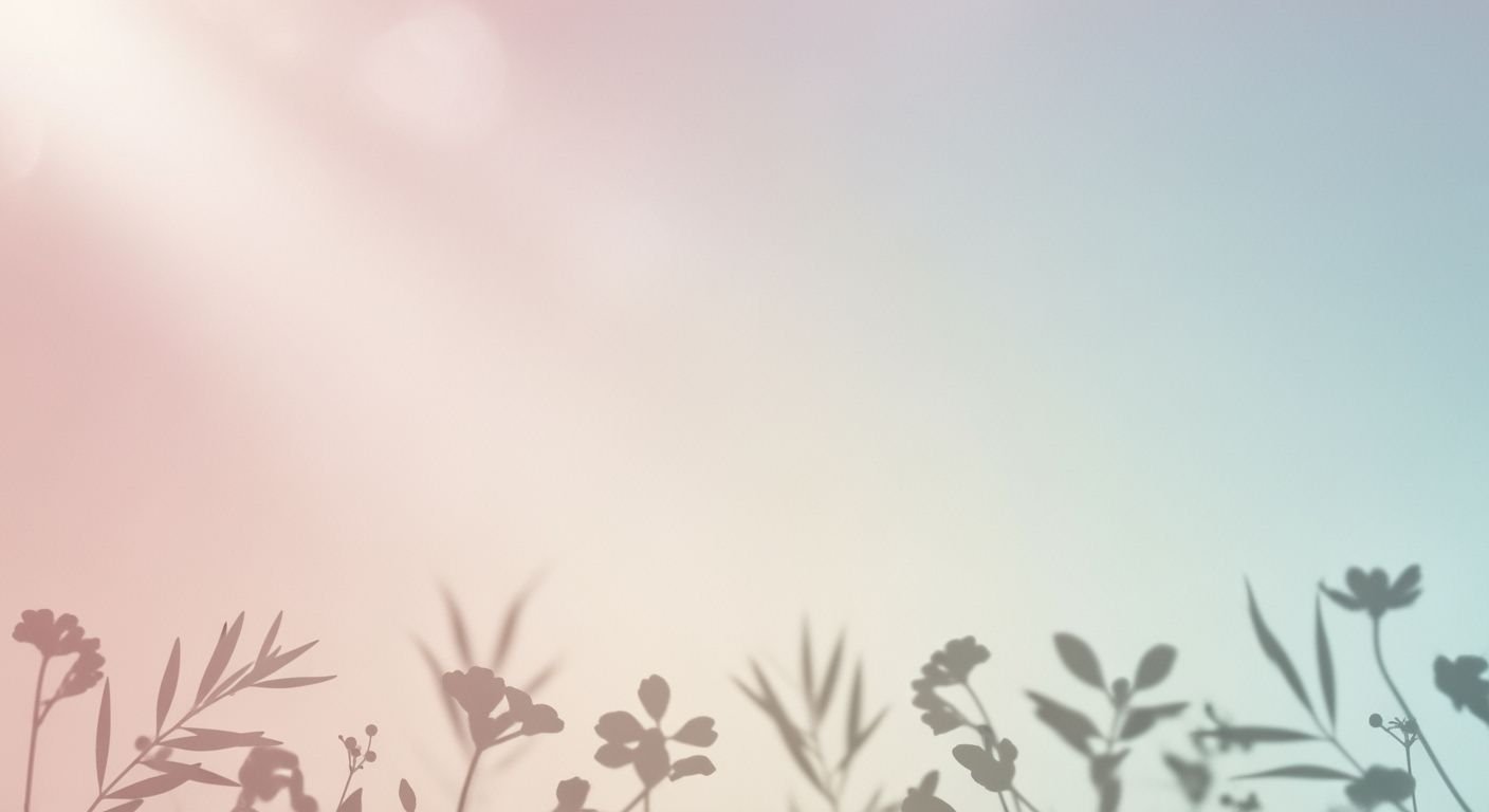 Field of flowers with the sun in the background Background Image