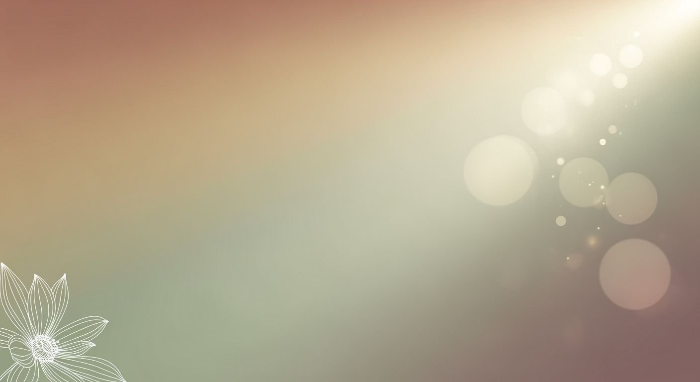 Flower on a blurred background with bokeh lights Background Image