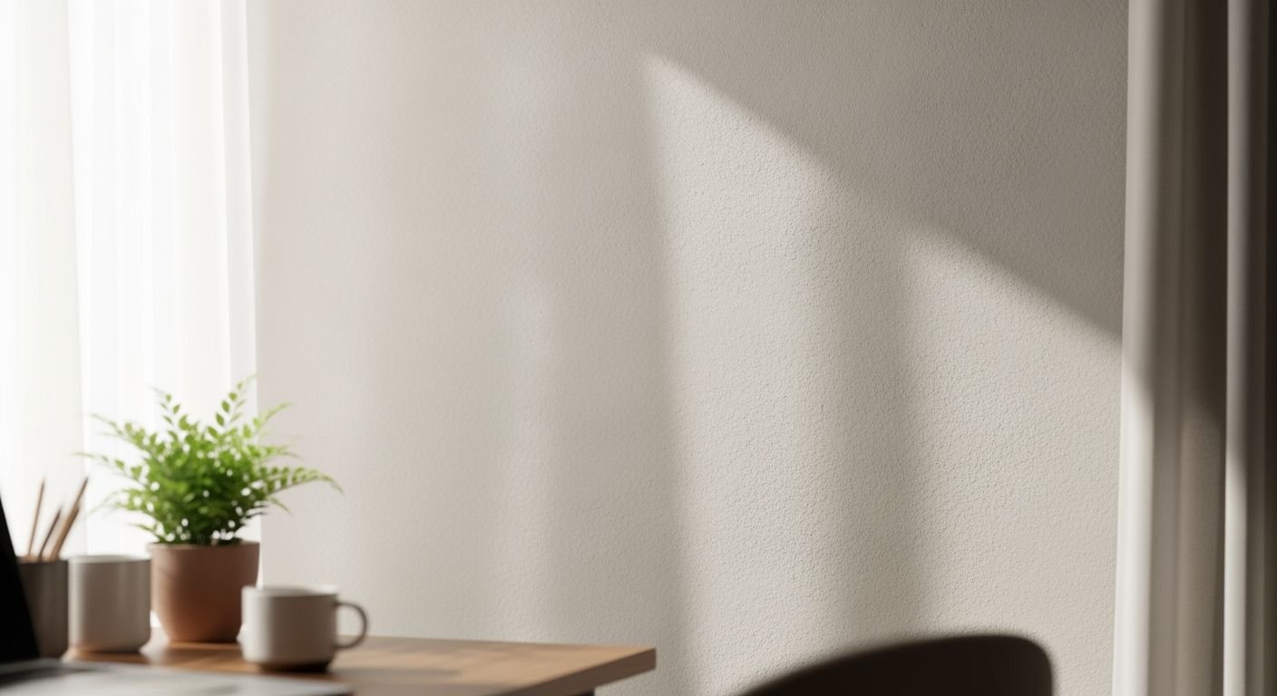 Laptop computer sitting on top of a wooden table next to a window Background Image