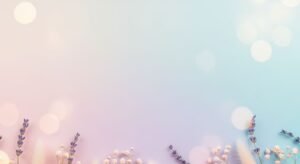 Lavender flowers on a blue and pink background Background Image