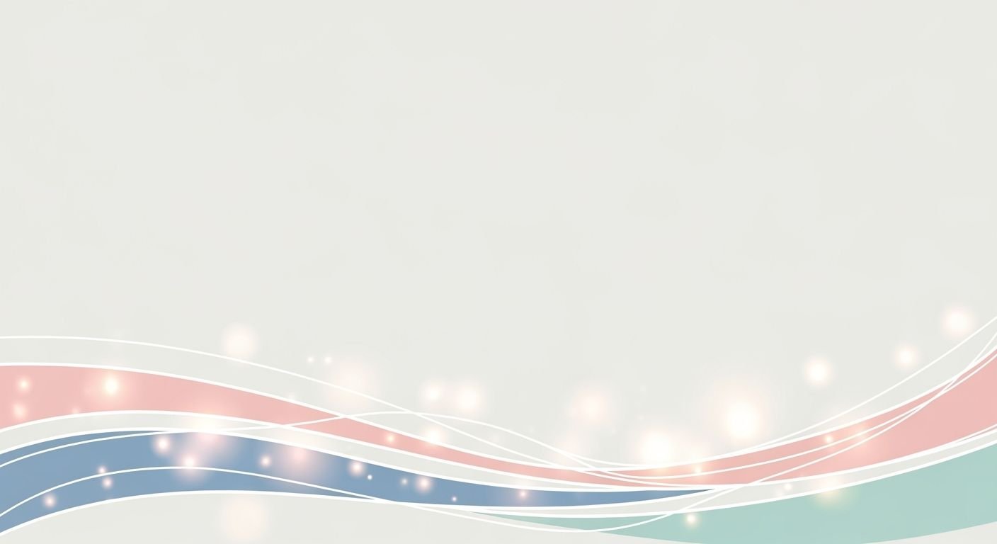 Light blue and pink abstract background with wavy lines Background Image