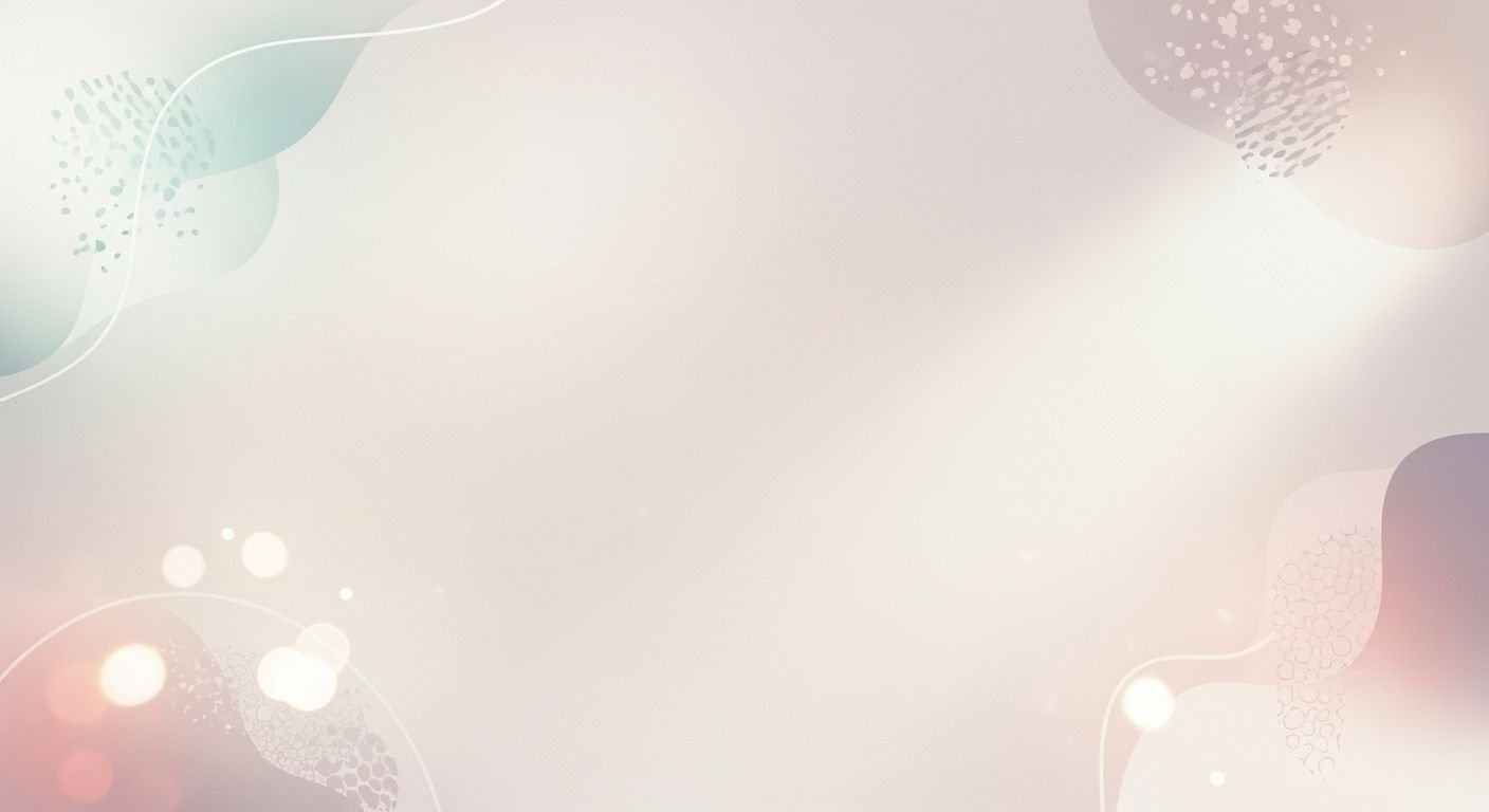 Light pink and blue abstract background with bubbles Background Image
