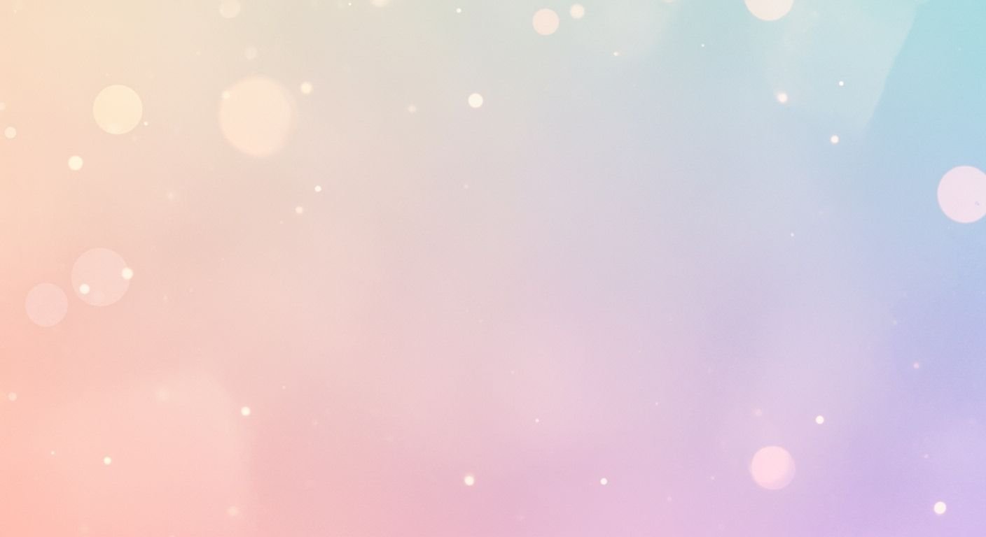 Pastel colored background with bokeh lights Background Image