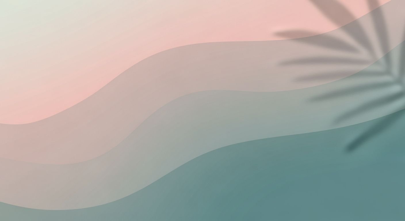 Pink and blue abstract background with wavy lines Background Image