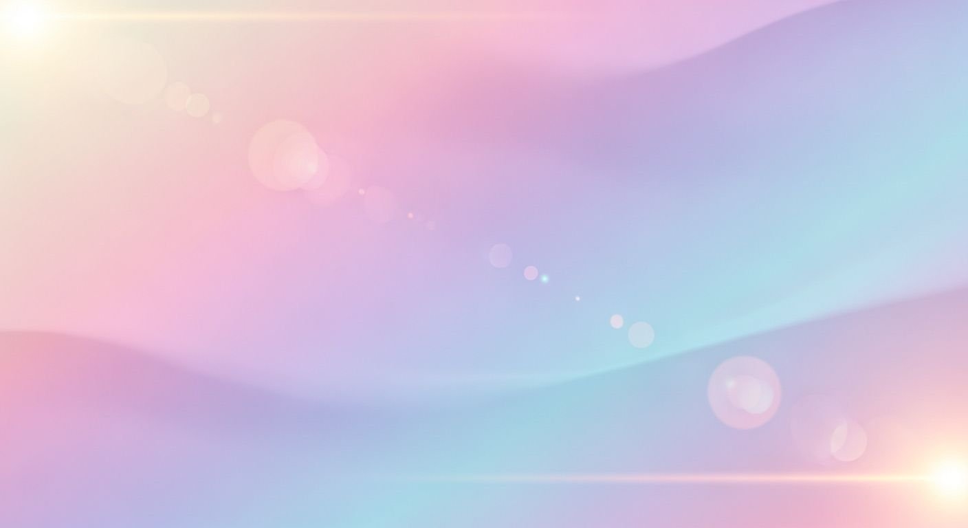 Pink and blue abstract background with bokeh lights Background Image