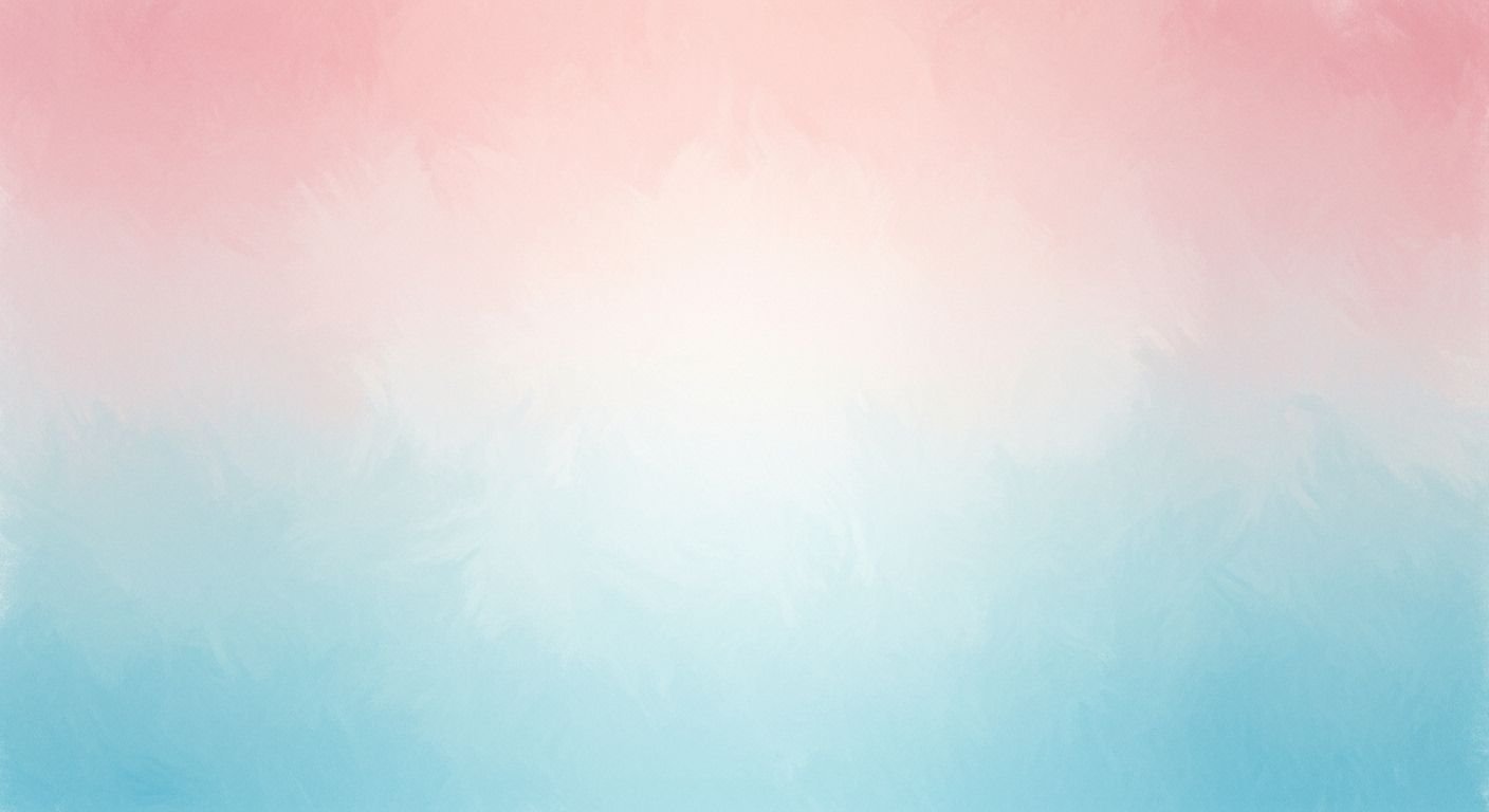 Pink and blue background with a white border Background Image