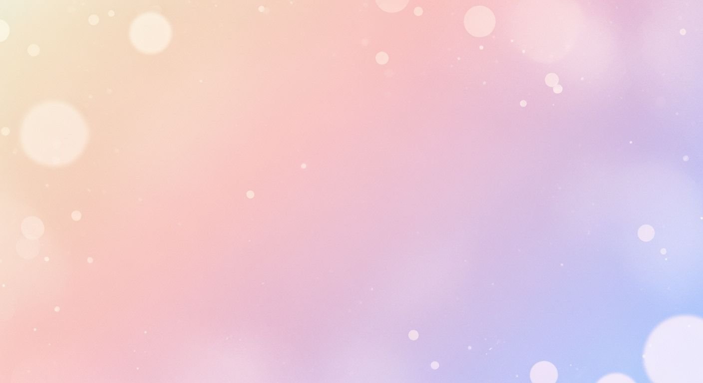 Pink and blue background with bokeh lights Background Image