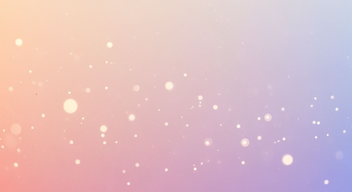 Pink and blue background with bokeh lights Background Image