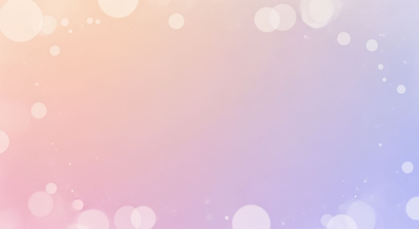 Pink and blue background with bokeh lights Background Image