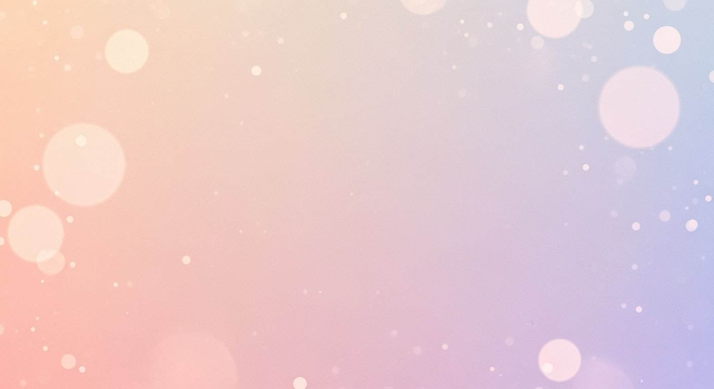 Pink and blue background with bokeh lights Background Image