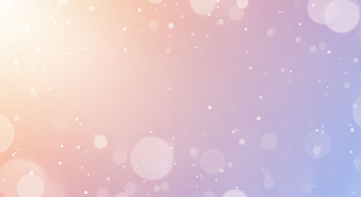 Pink and blue background with bokeh lights Background Image